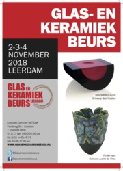 poster glas en keramiekbeurs Leerdam2