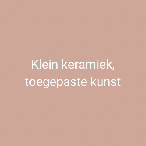 Keramiek Design Tekst